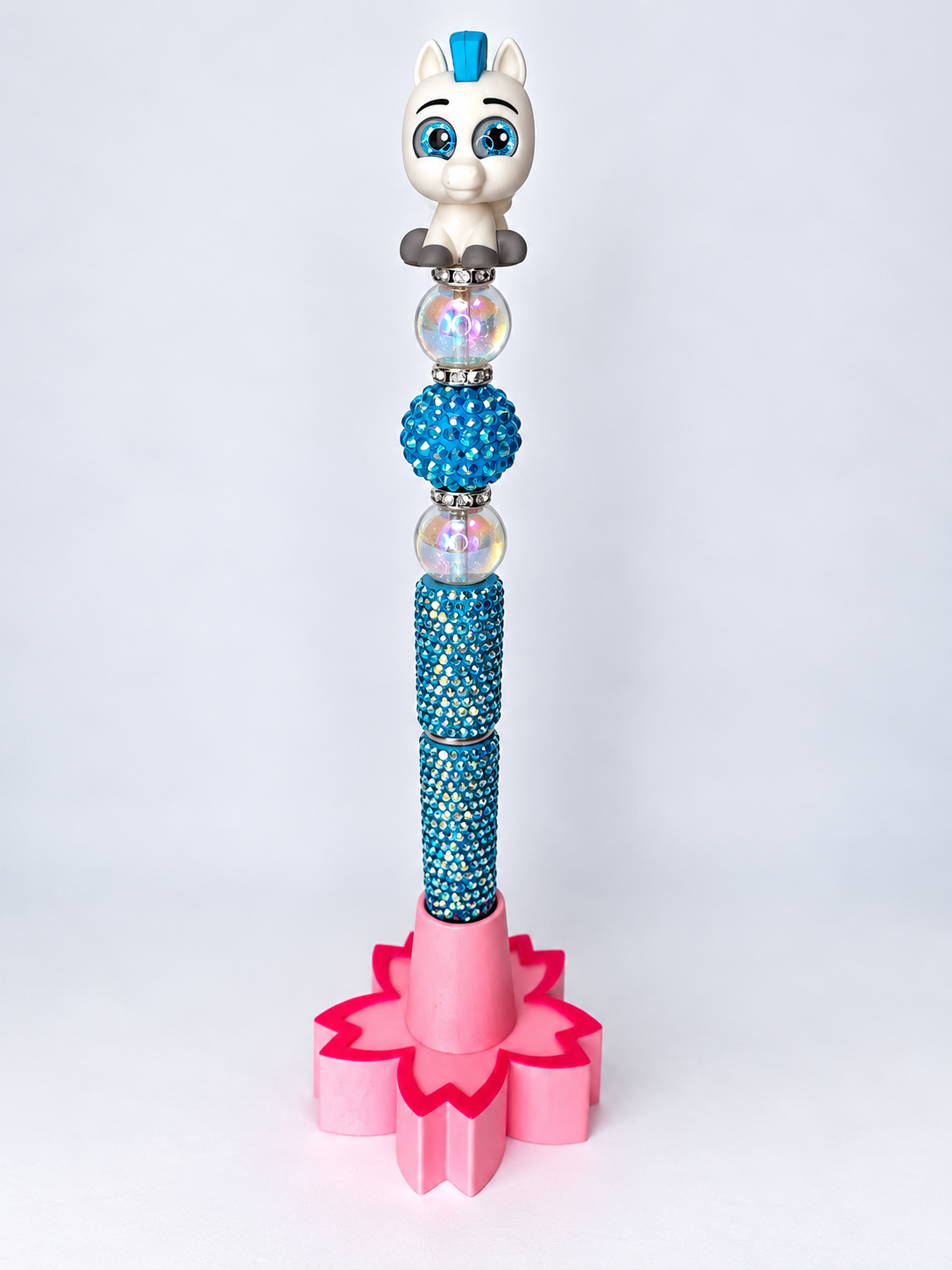 Pegasus beaded pen