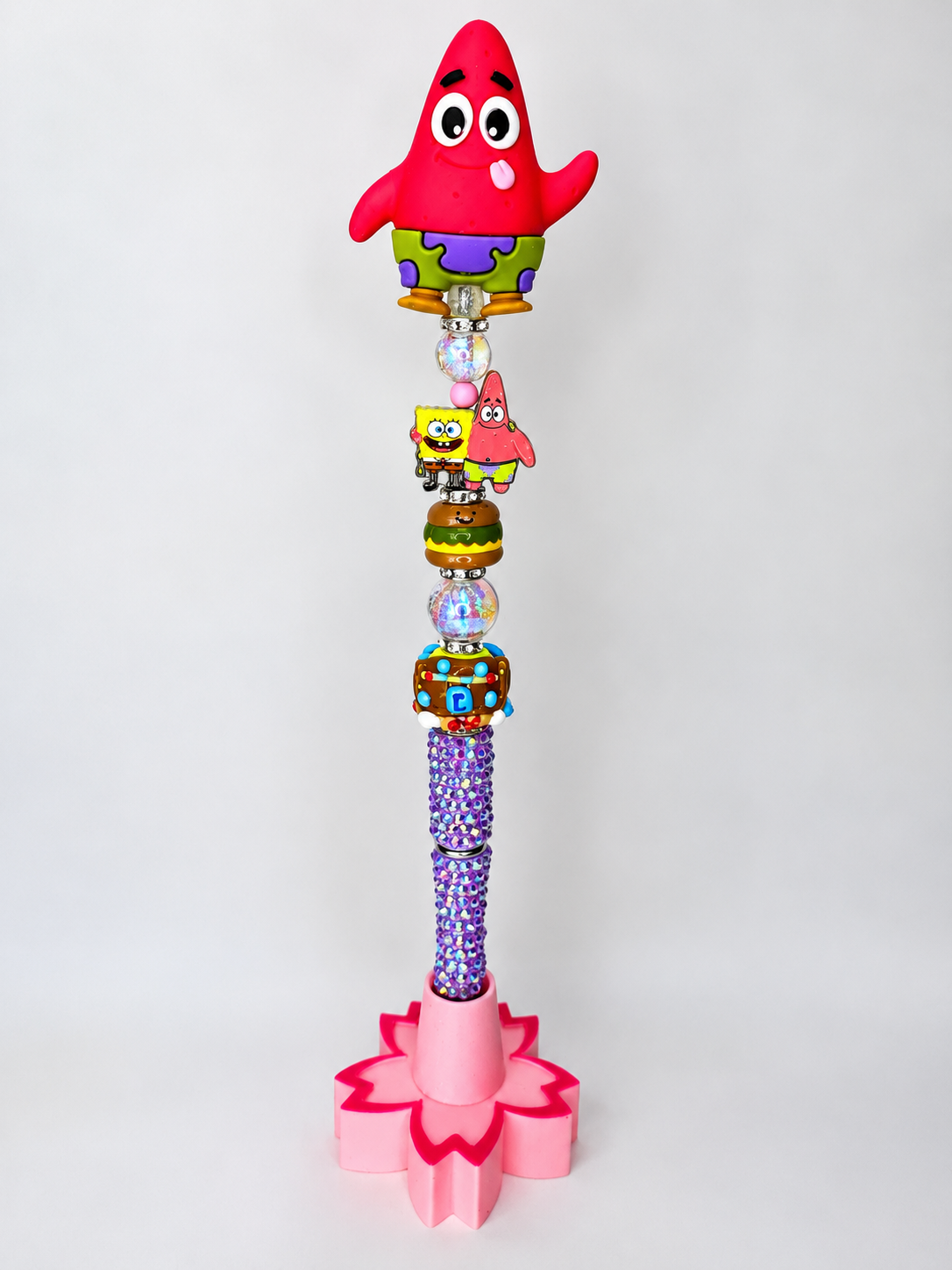 Patrick beaded rhinestone pen